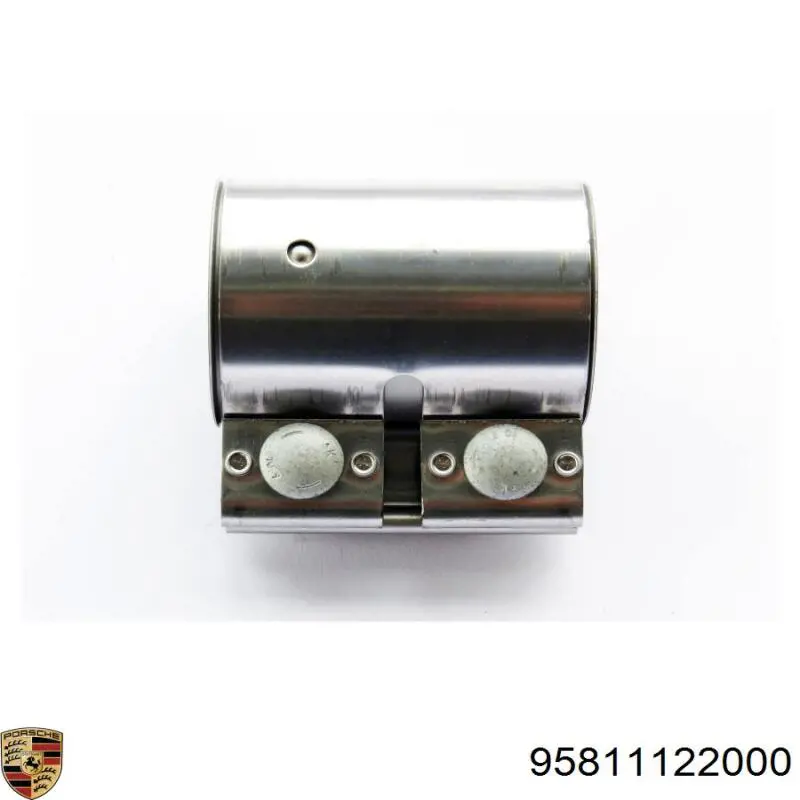 95811122000 Porsche Braçadeira do silenciador traseira