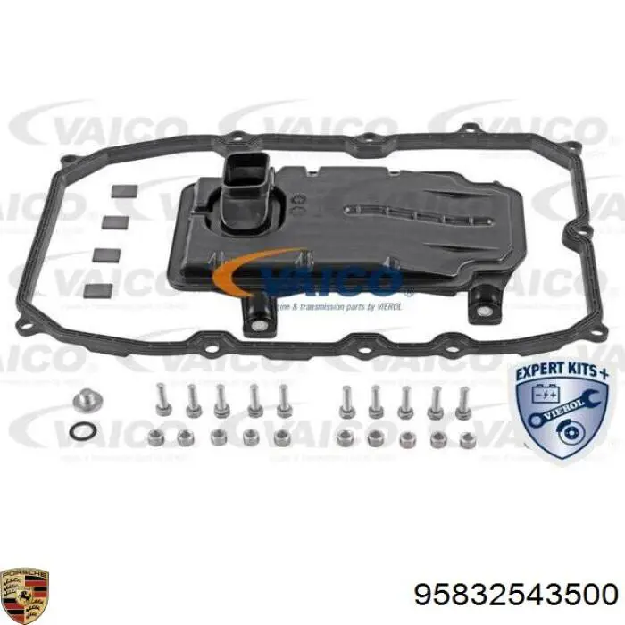 Filtro da Caixa Automática de Mudança Porsche 95832543500 preço, a partir de 47,83 USD