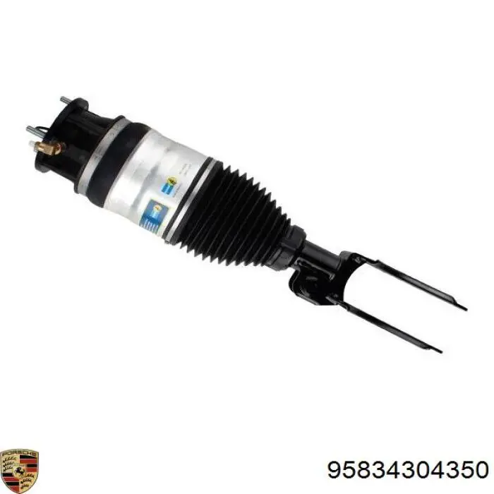 95834304350 Porsche Amortecedor dianteiro esquerdo