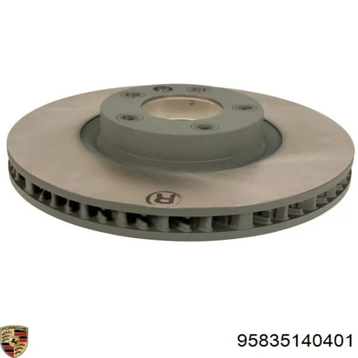 Disco do freio dianteiro Porsche 95835140401 preço, a partir de 135,19 USD