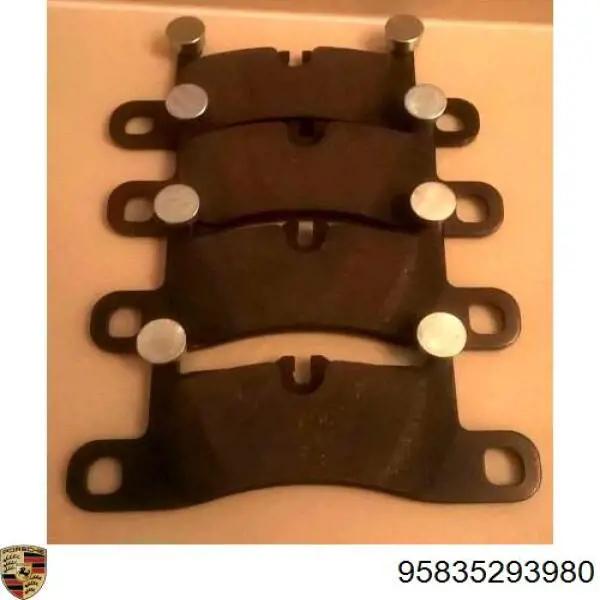 95835293980 Porsche Sapatas do freio traseiras de disco