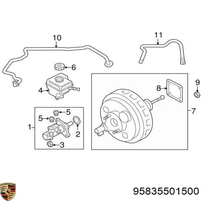 Porsche 95835501500 preço, a partir de 204,67 USD