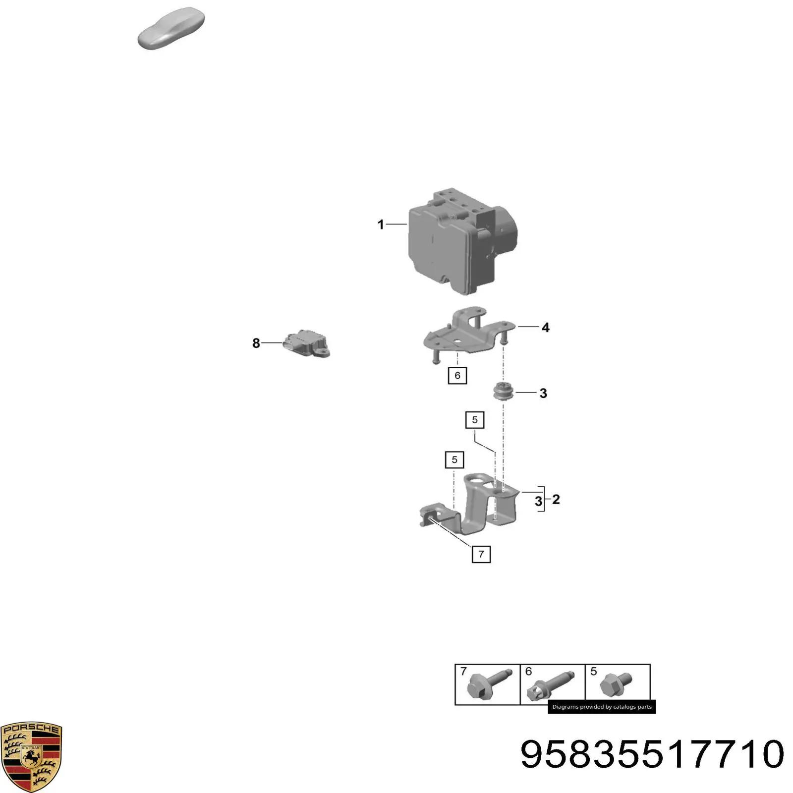 95835517710 Porsche 