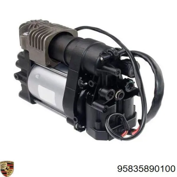 95835890100 Porsche Compressor de bombeio pneumático (de amortecedores)