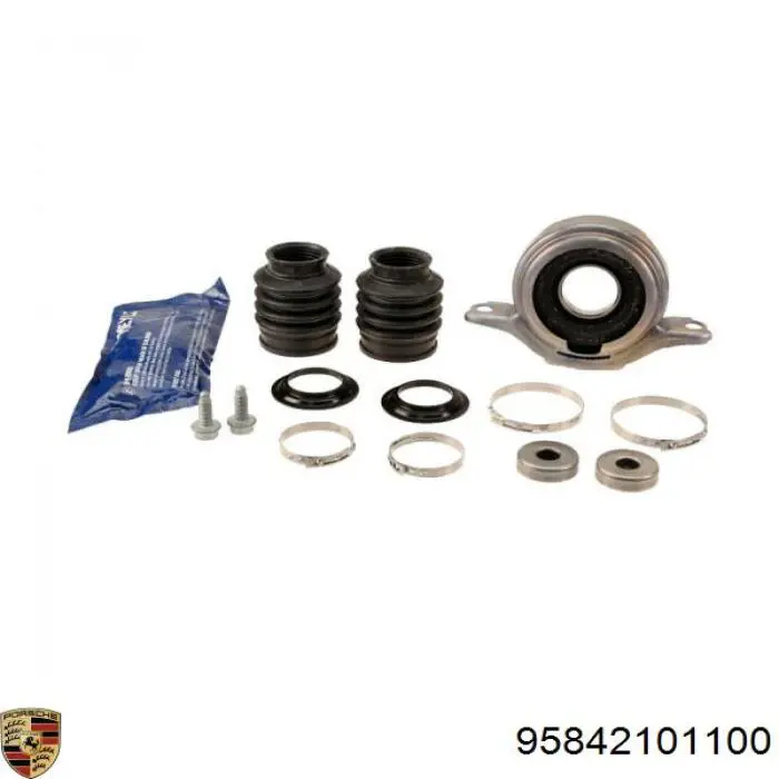 95842101100 Porsche Junta universal traseira montada