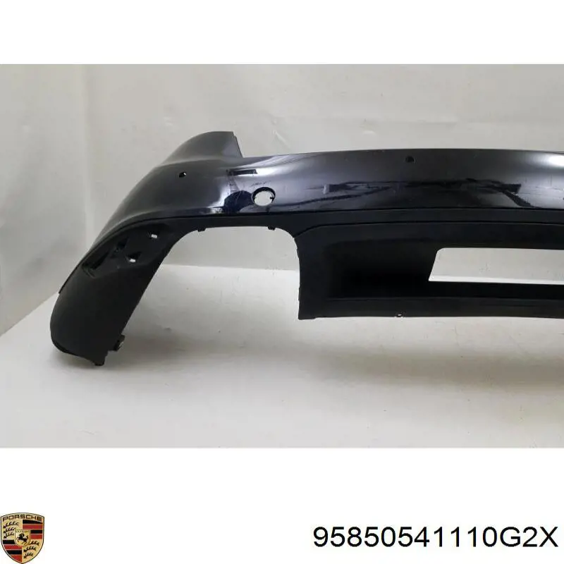 Pára-choque traseiro para Porsche Cayenne II 92A