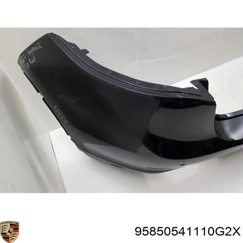 Pára-choque traseiro Porsche Cayenne II 92A