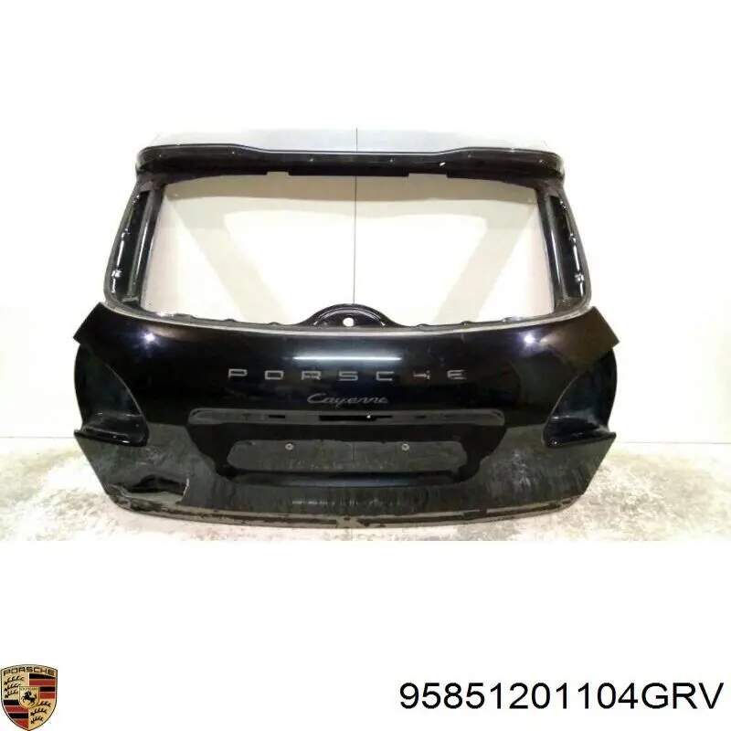 Tampa de porta-malas Porsche Cayenne II 92A