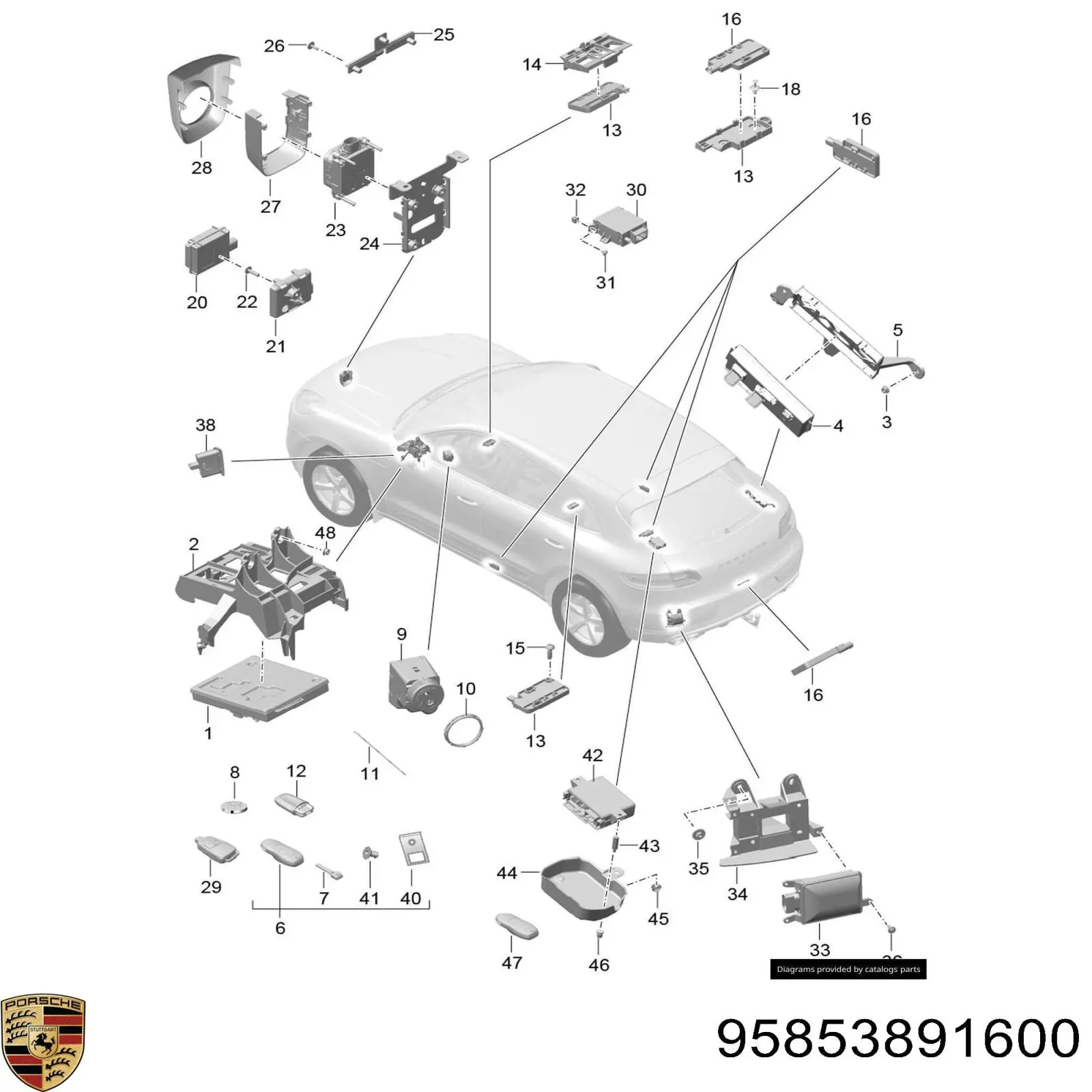 95853891600 Porsche 