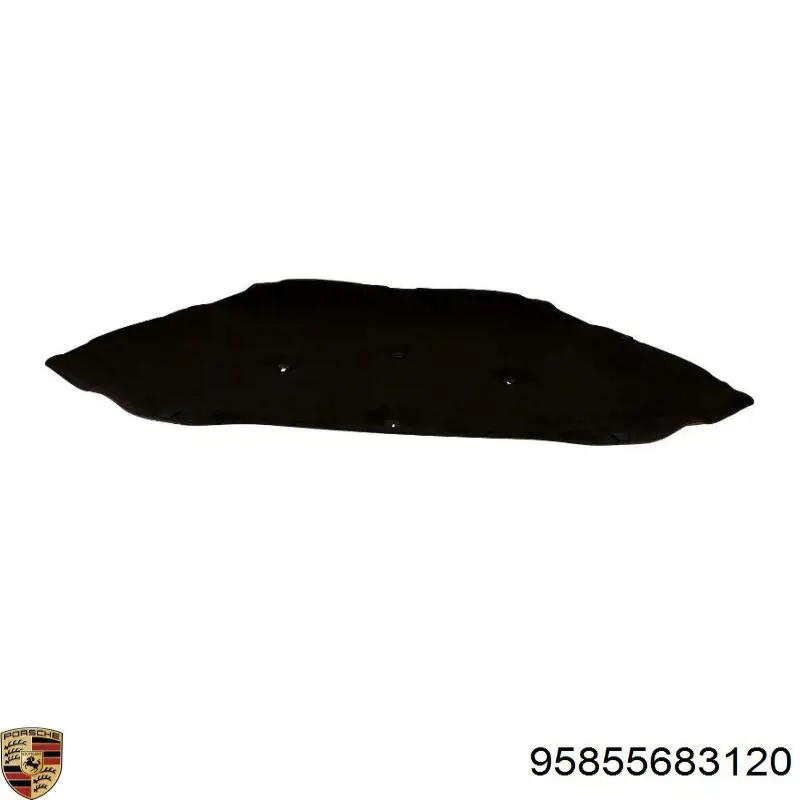 95855683120 Porsche Isolamento de ruído da capota