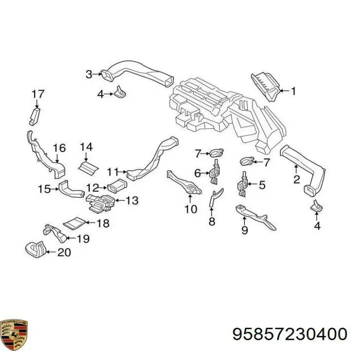 95857230400 Porsche 