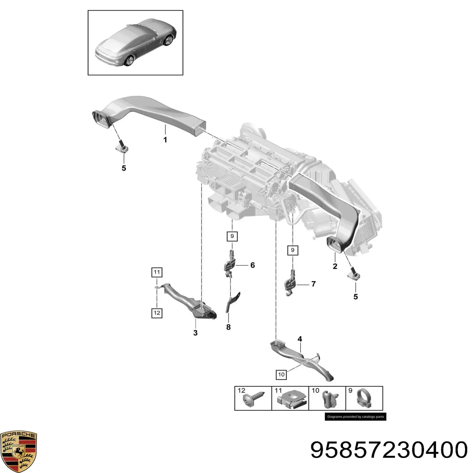 Compre 95857230400 Porsche 