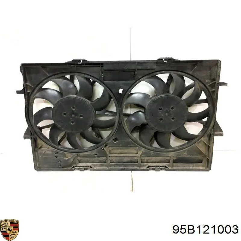 Difusor do radiador de esfriamento, montado com motor e roda de aletas VAG 95B121003E preço, a partir de 540,41 USD
