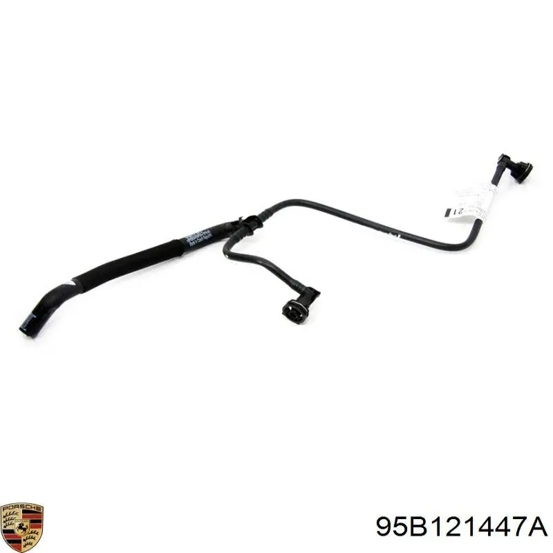 95B121447A Porsche Mangueira superior do tanque de expansão