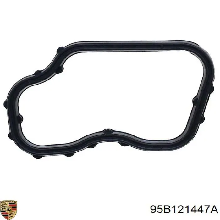 Compre 95B121447A Porsche Mangueira superior do tanque de expansão