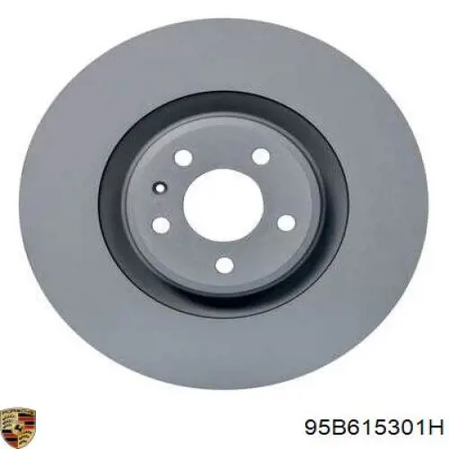 95B615301H Porsche Disco do freio dianteiro