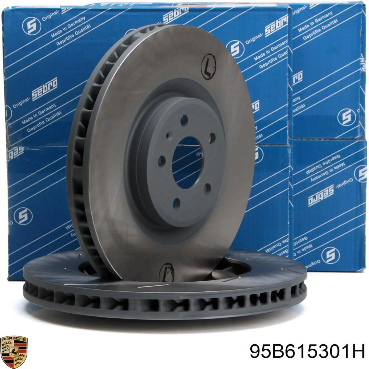 Disco do freio dianteiro Porsche 95B615301H preço, a partir de 156,03 USD