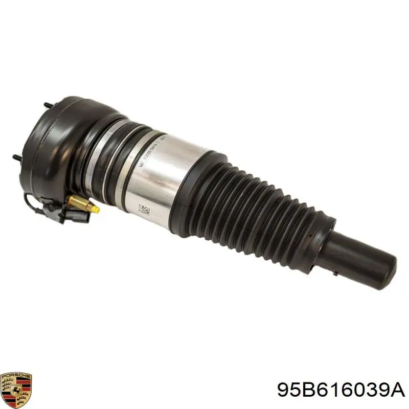 Coxim pneumático (suspensão de lâminas pneumática) do eixo dianteiro VAG 95B616039 preço, a partir de 402,76 USD