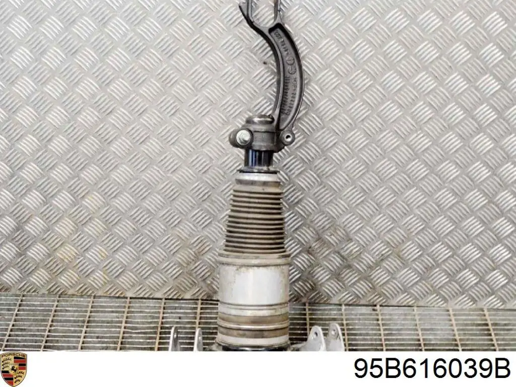 95B616039 VAG Coxim pneumático (suspensão de lâminas pneumática) do eixo dianteiro