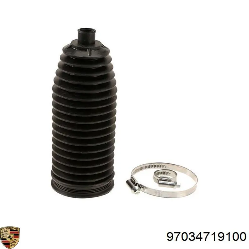 84292 GKN-Spidan Bota de proteção do mecanismo de direção (de cremalheira)