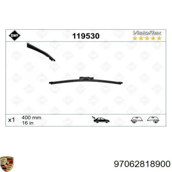 Limpa-pára-brisas de vidro traseiro 51879455 Fiat/Alfa/Lancia