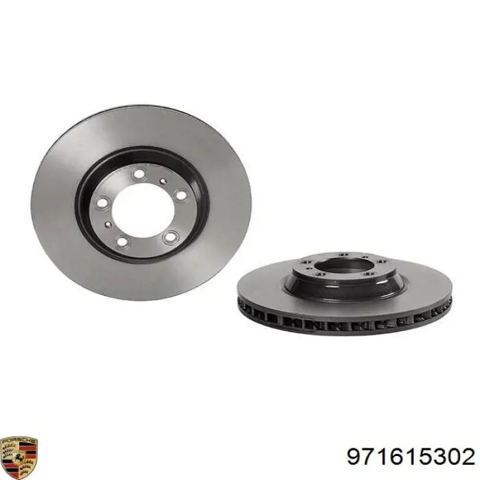 Disco do freio dianteiro Porsche 971615302 preço, a partir de 181,39 USD