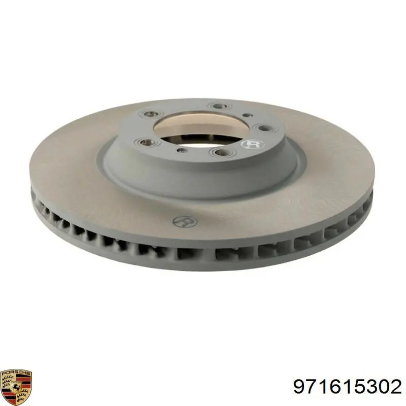 971615302 Porsche Disco do freio dianteiro
