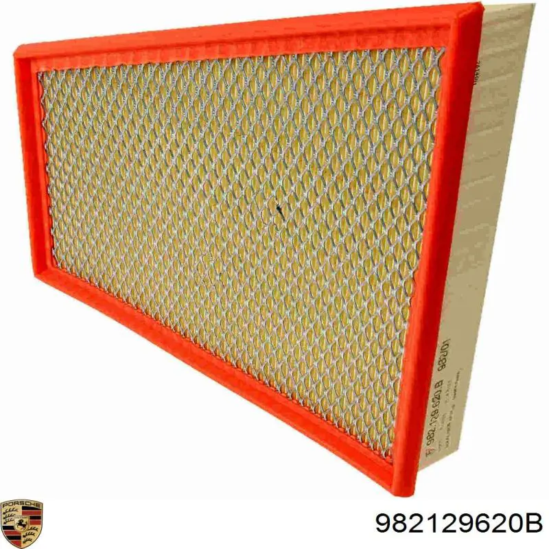 Filtro de ar Porsche 982129620B preço, a partir de 35,47 USD