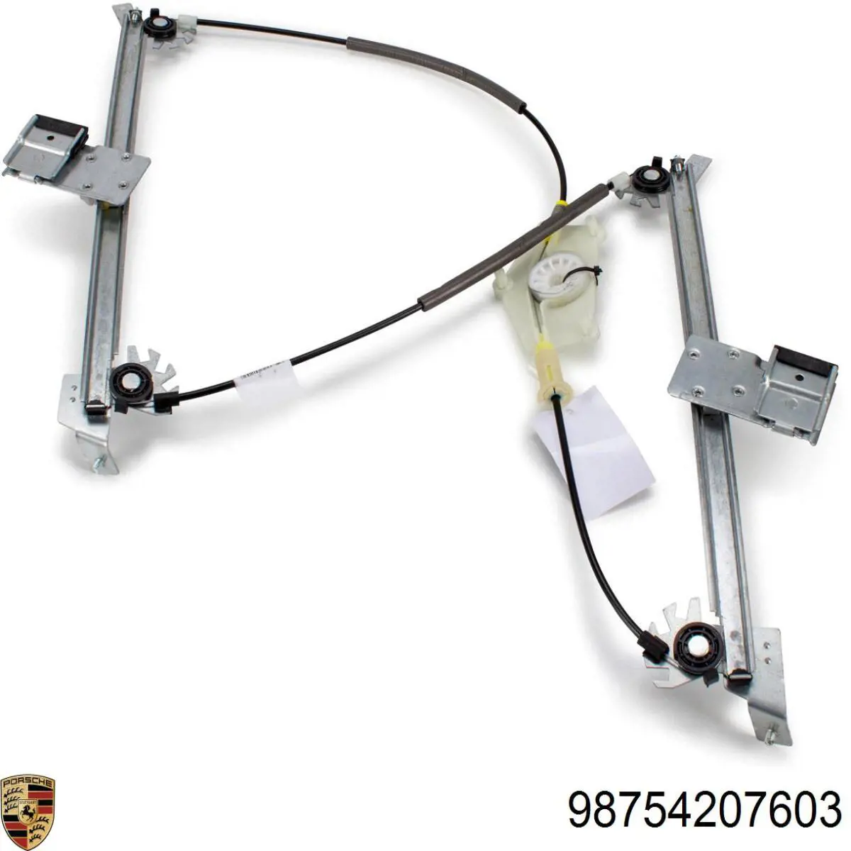 Mecanismo de acionamento de vidro da porta dianteira direita para Porsche 911 Targa 997