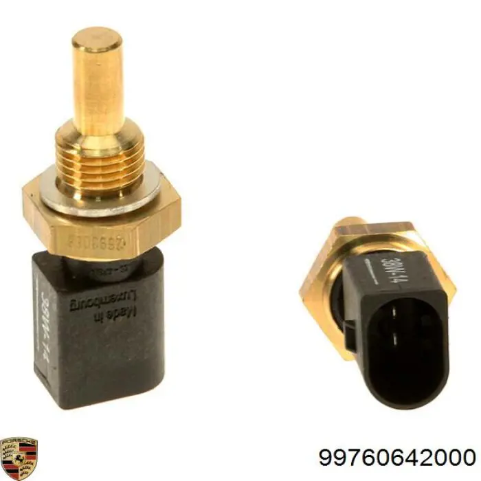 99760642000 Porsche Sensor de temperatura do fluido de esfriamento