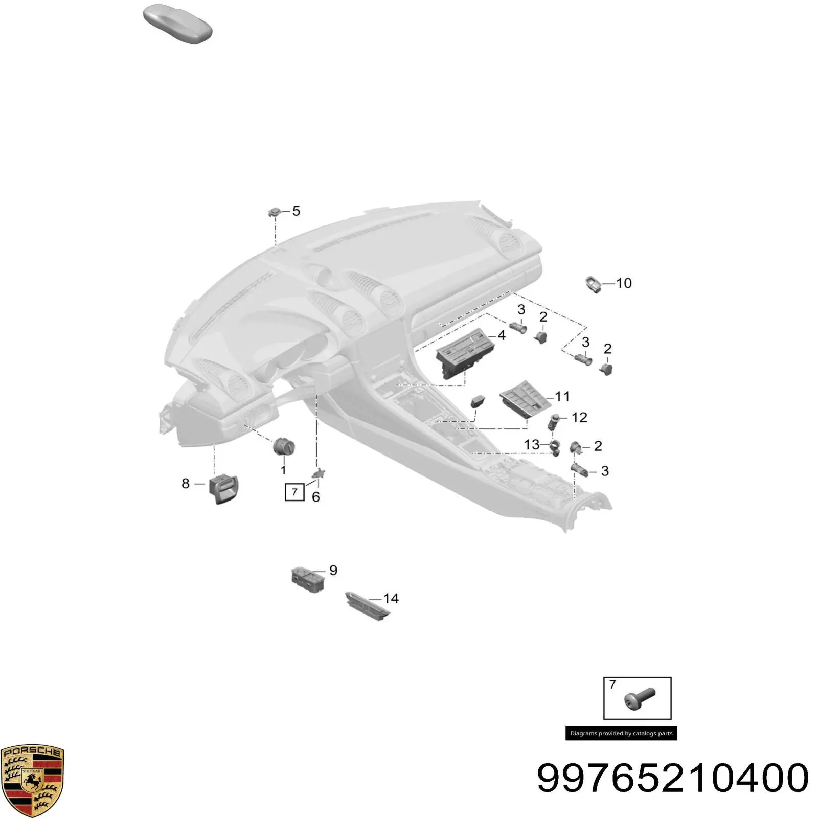 99765210400 Porsche 