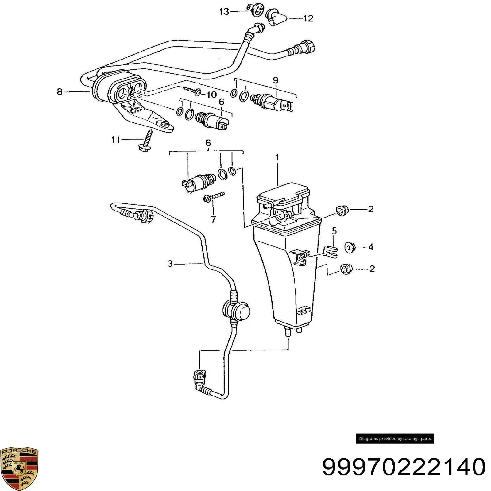  Porsche 99970222140 preço, a partir de  