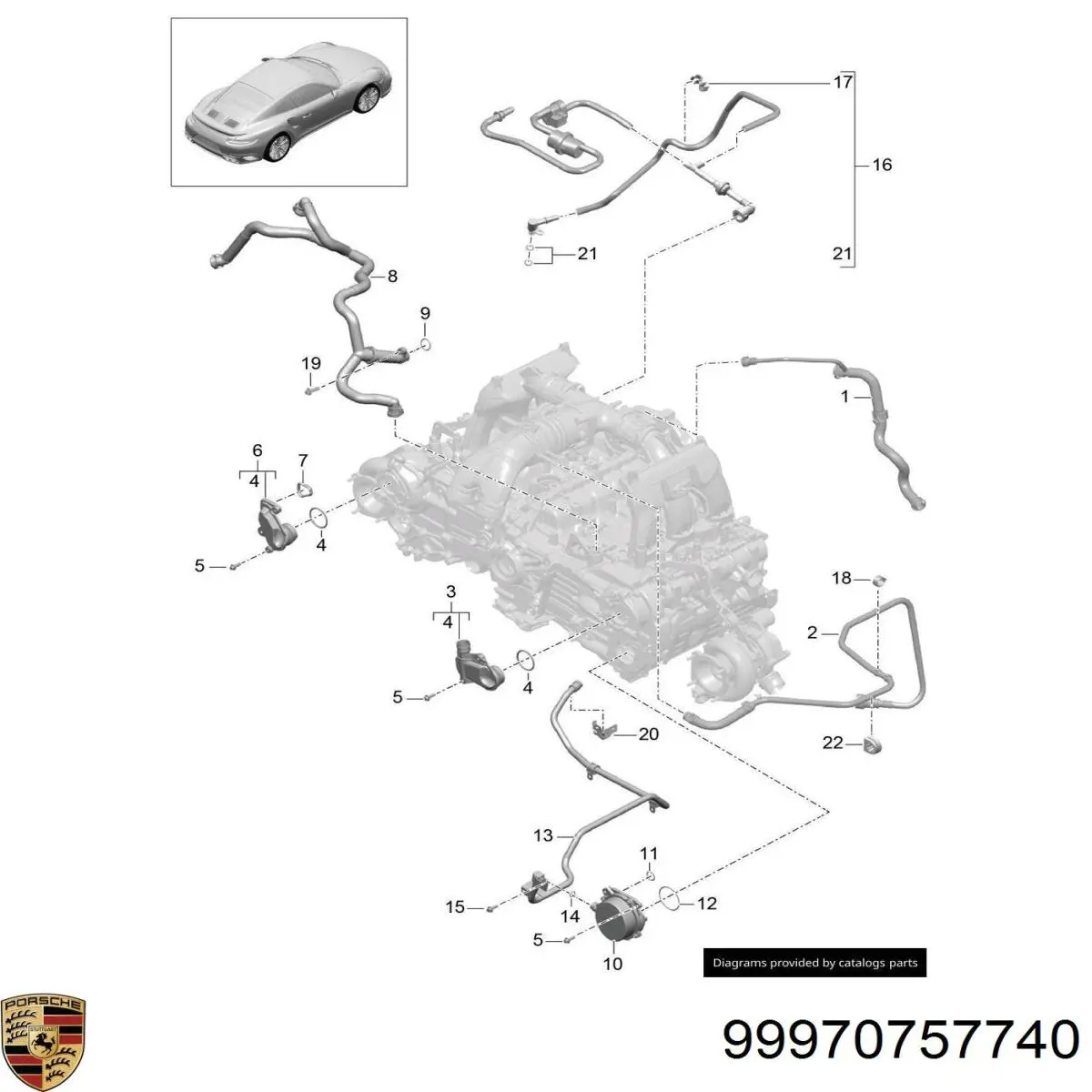  Porsche 99970757740 preço, a partir de 7,61 USD