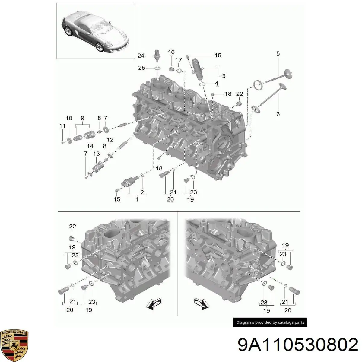  Porsche 9A110530802 preço, a partir de 238,40 USD