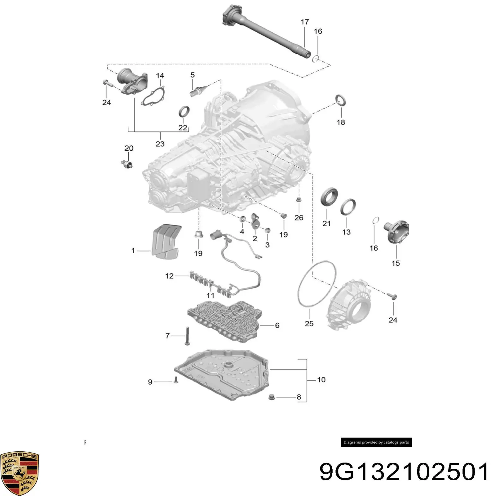 9G132102501 Porsche 