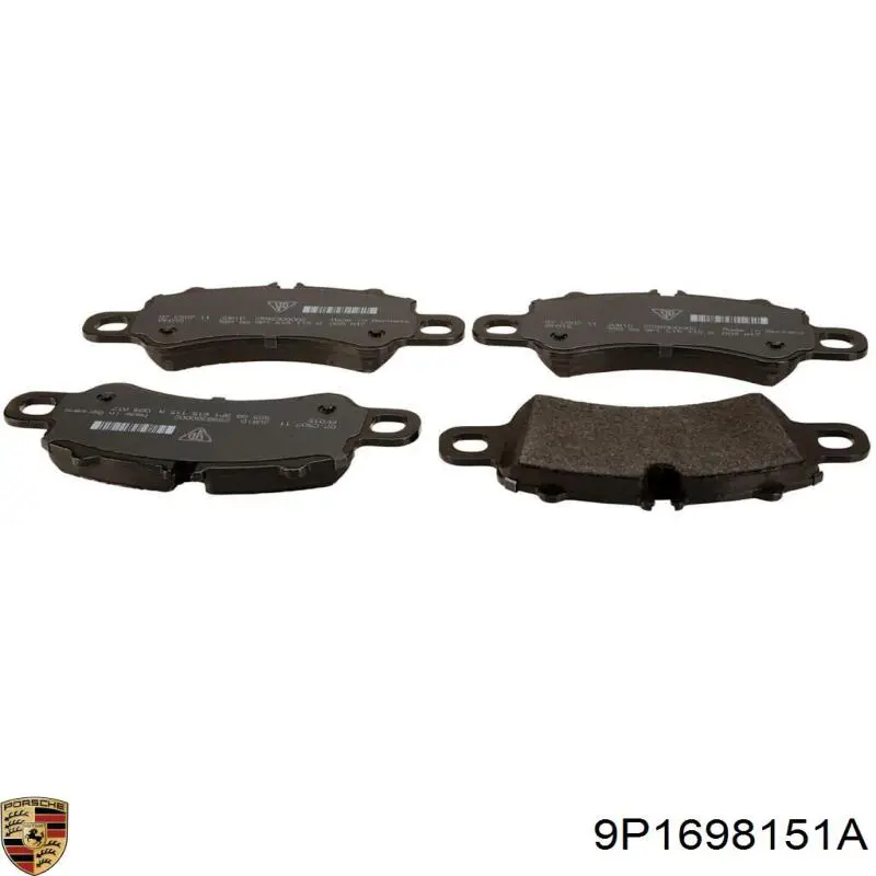 Compre 2598301 Textar Sapatas do freio dianteiras de disco