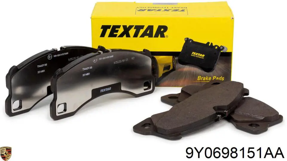 Sapatas do freio dianteiras de disco Porsche 9Y0698151AA preço, a partir de 62,71 USD