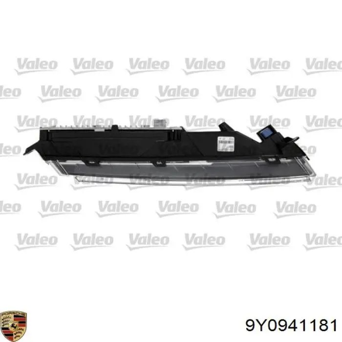 9Y0941181 Porsche Luzes máximas esquerdas