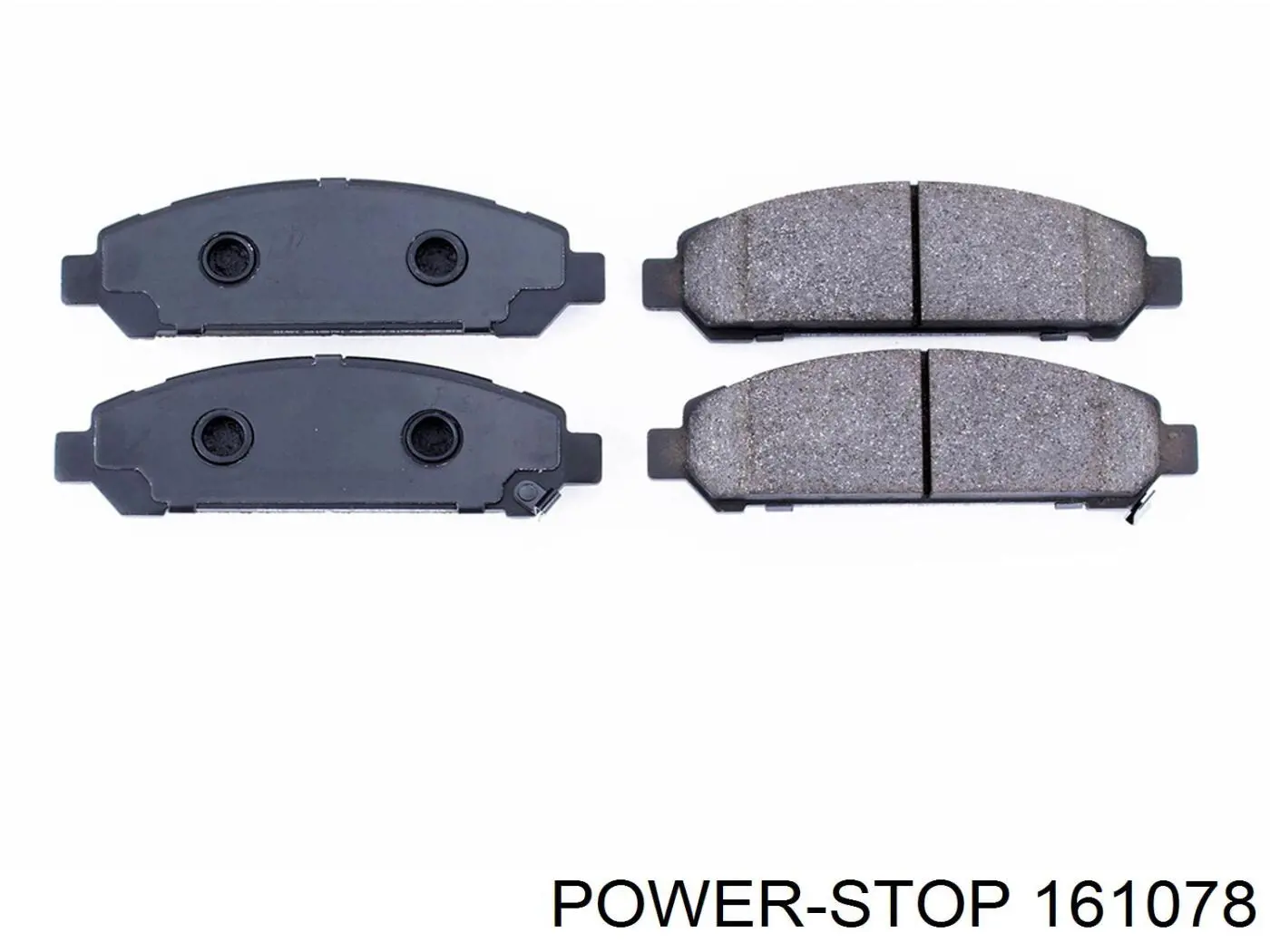 Sapatas do freio dianteiras de disco Power Stop 161078 preço, a partir de 43,12 USD