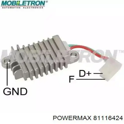 Relê-regulador do gerador (relê de carregamento) RTT114A Magneti Marelli