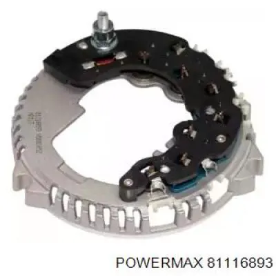 81116893 Power MAX Eixo de diodos do gerador