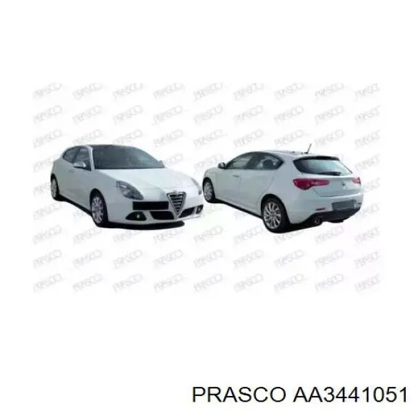 156093406 Fiat/Alfa/Lancia Pára-choque traseiro