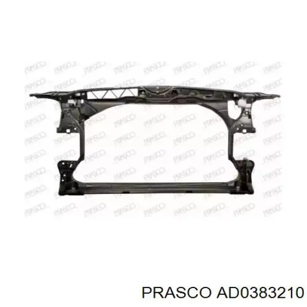 Suporte do radiador montado (painel de montagem de fixação das luzes) AND 3L805011