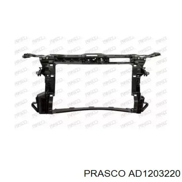 8X0805594B VAG Suporte do radiador montado (painel de montagem de fixação das luzes)