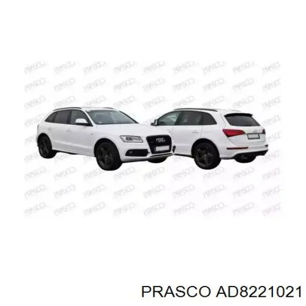 Pára-choque dianteiro VAG 8R0807065BGRU preço, a partir de 284,03 USD