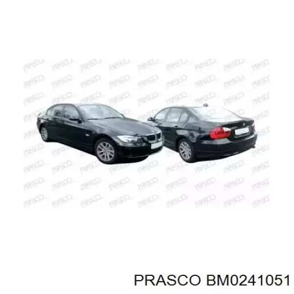 Pára-choque traseiro PBM041040BA Signeda