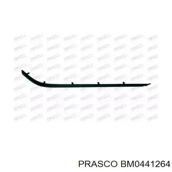Compre 51128205259 BMW Placa sobreposta do pára-choque traseiro esquerdo
