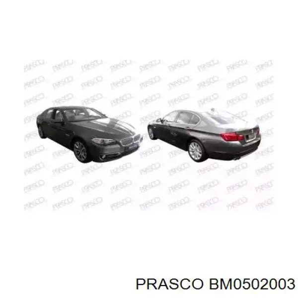 7336478 BMW Grelha do radiador direita