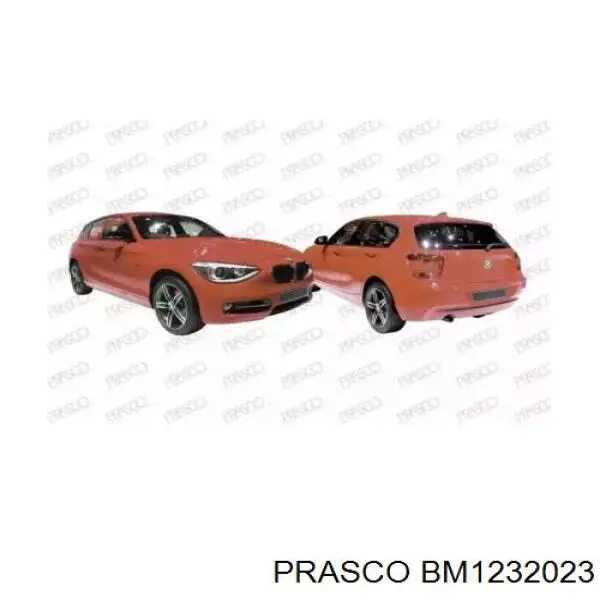 BM1232023 Prasco Grelha do radiador direita