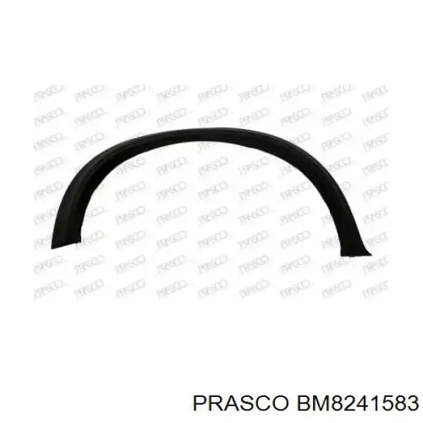 51772452500 BMW Expansor direito (placa sobreposta) de arco do pára-lama traseiro